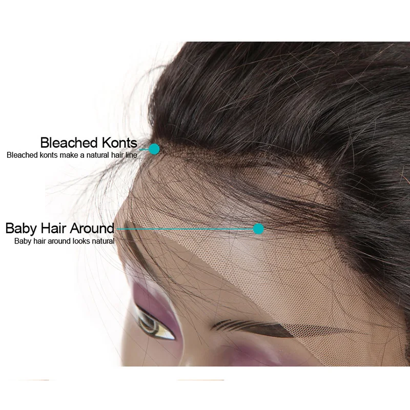 
10A Grade Straight Human Hair 3 Bundles with 360 Lace Frontal Closure Unprocessed Virgin Brazilian Cuticle Aligned Hair 