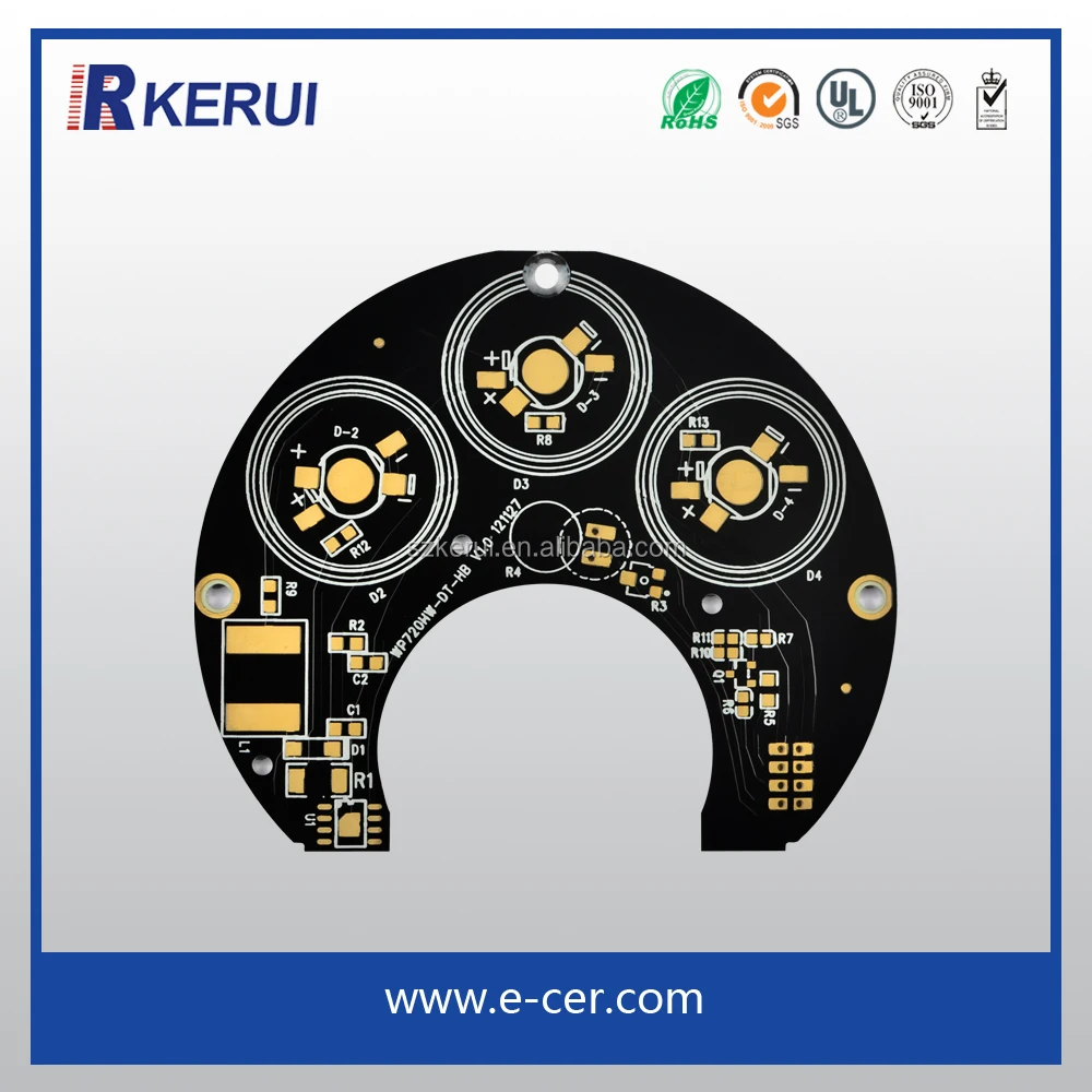 Security industry camera aluminum base pcb and mcpcb