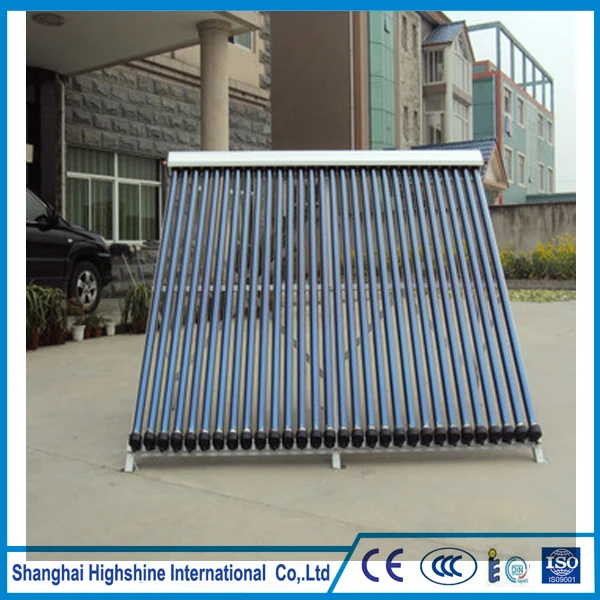 Best sale Solar Keymark certified heat pipe solar collector with CPC reflector Pressure Heat Pipe Heating Collector