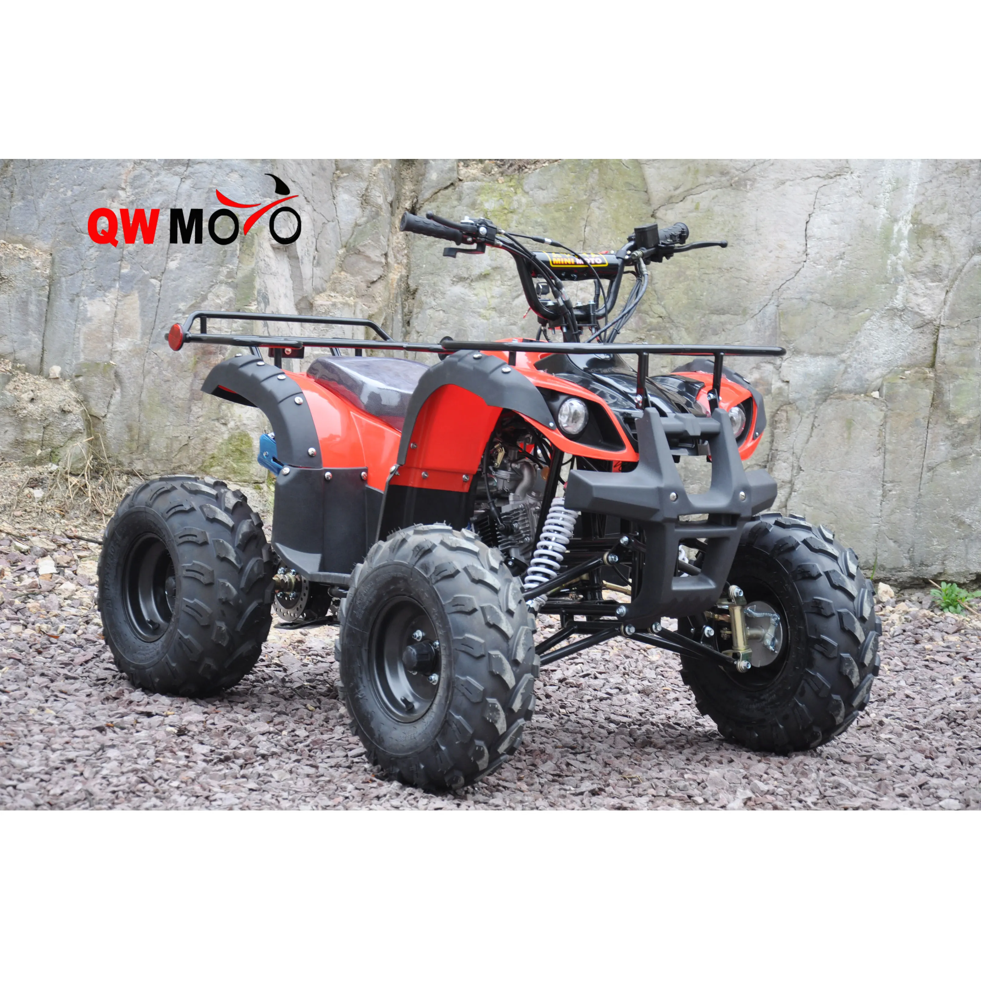 QWMOTO 125CC quad 4 wheels QUAD Bike adult use off road ATV 125cc QUAD ATV