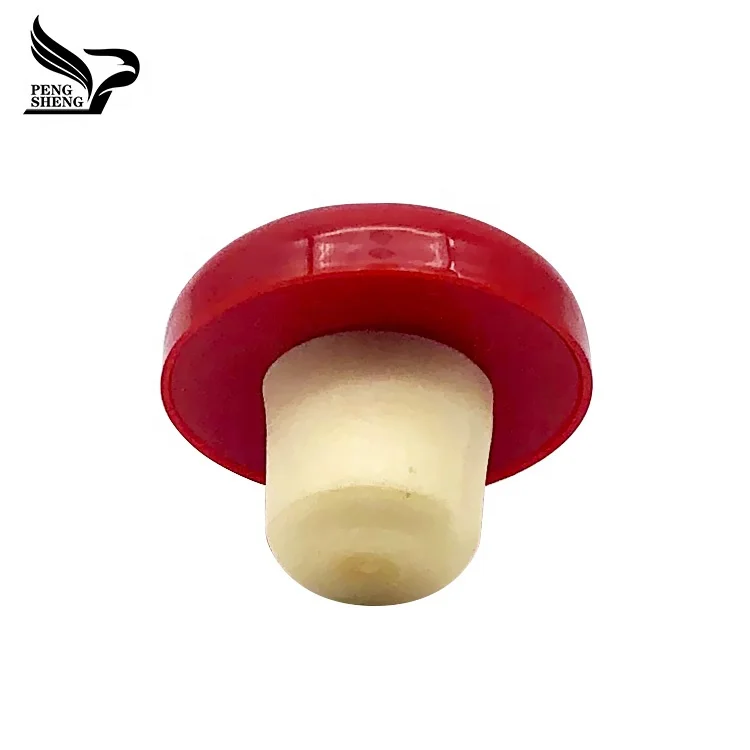 
Sealing completely and tightly Plastic cap synthetic cork wine bottle stopper 