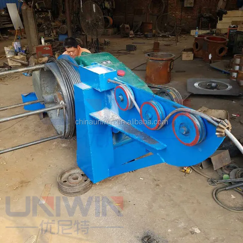Horizontal wire drawing machine for big diameter 16/12 mm steel wire