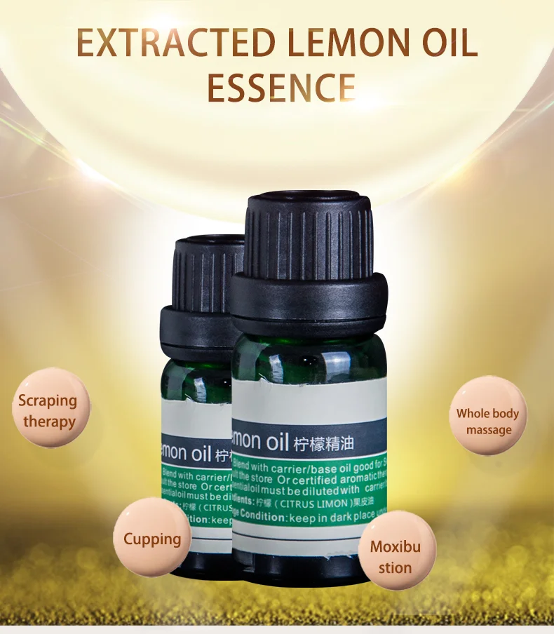 Pure Natural Fragrance of Diffuser Essential Oils: Lemon Oil,Peppermint Oil,Eucalyptus Oil
