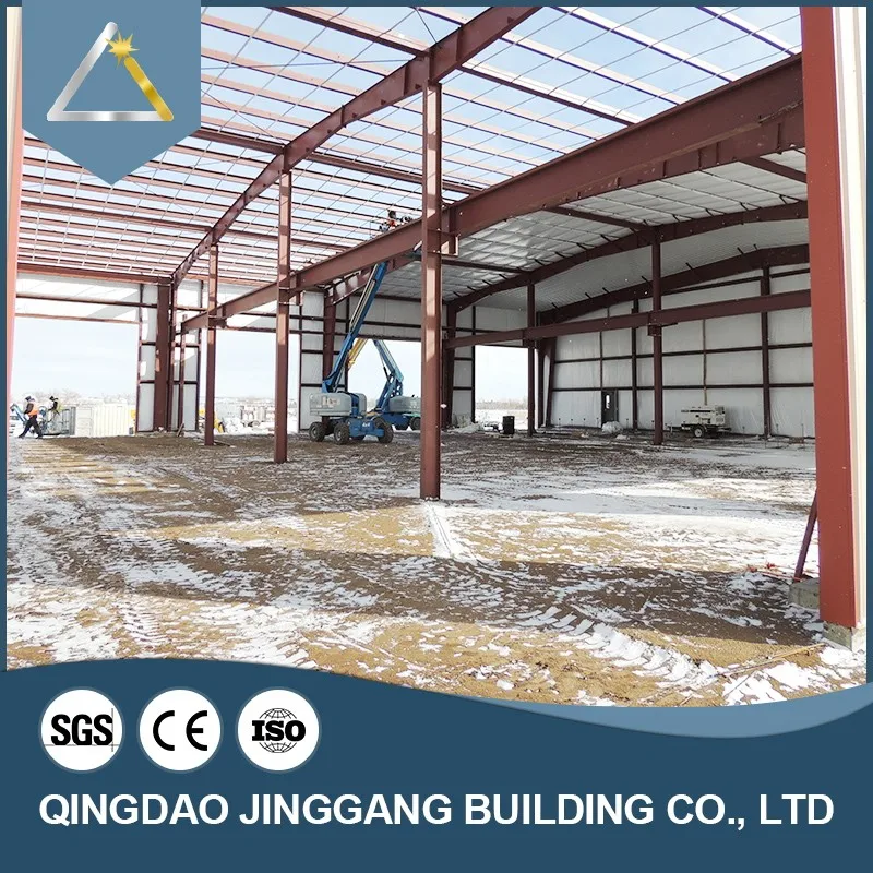 Design Drawing Low Cost of Gas Station Canopy Steel Structure Building Customized Light Steel Structure House Q235 Q345B Autocad