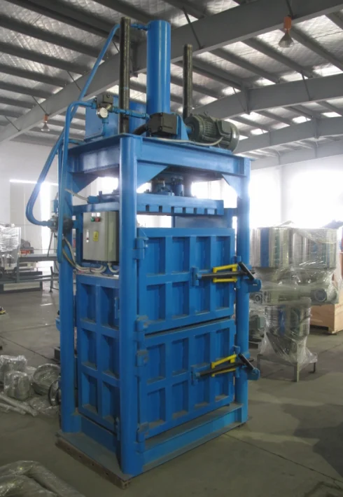 
Cardboard Baling Press Machine Plastic Bottle Waste Wood Shavings Baler Machine 