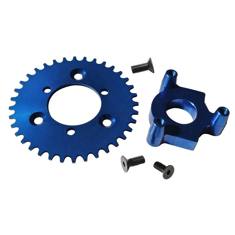 Luckyway Motorized Bicycle CNC Three Point Hub Adapter with 40T Sprocket