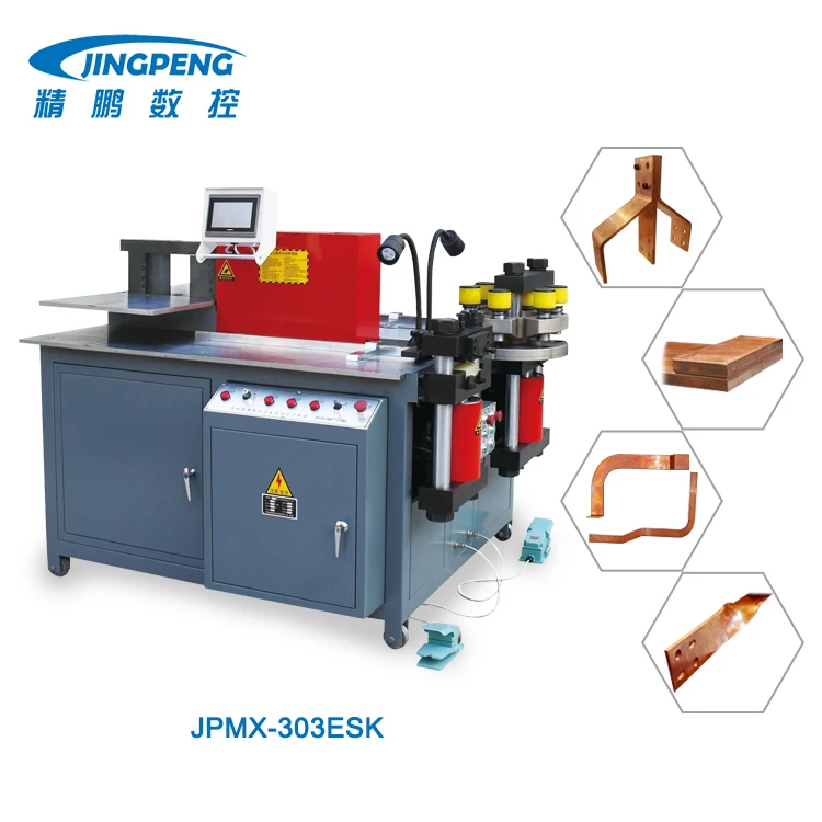 Discount High Efficiency 300Kn Copper And Aluminum Busbar Processing Equipment JPMX-303ESK