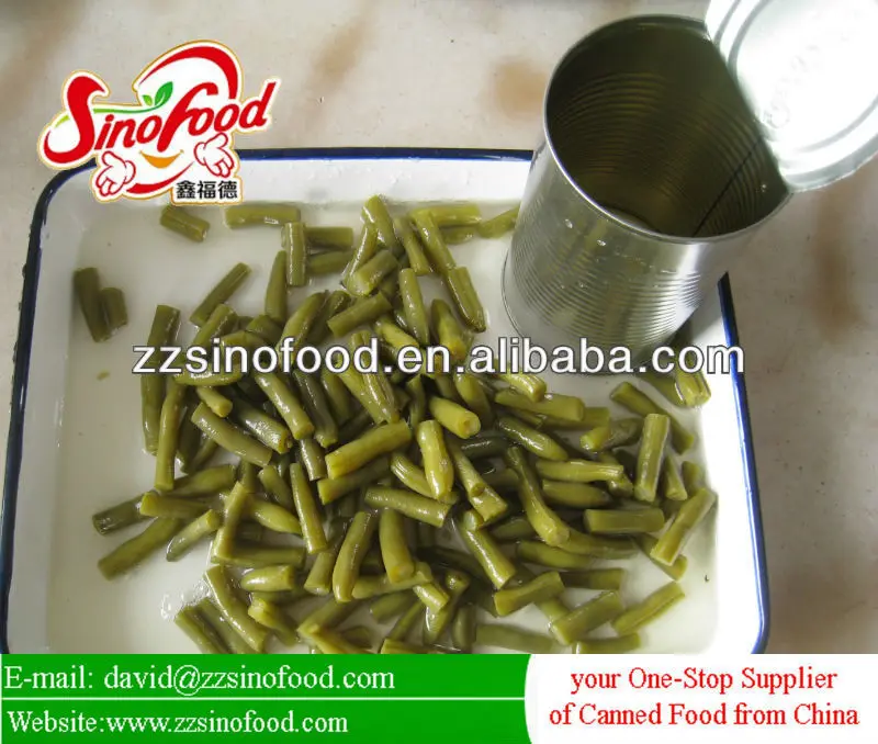 
Zhangzhou Best Canned Food Canned Green Beans 