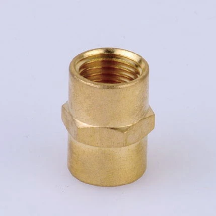 brass female to male nipple , hex adaptor female / male NPT threaded nipple