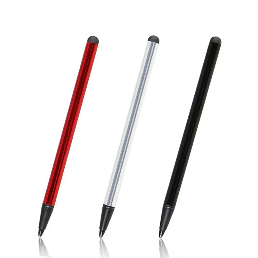 Capacitive and Resistive Stylus Pen Rubber Nib  Hard Tip 2 in 1 Fine Point Stylus Tip,High Sensitivity Precision,Unive