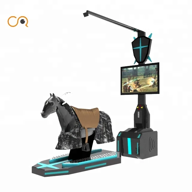 Coin Operated Machine 9dvr Horse Riding With CE Certificate From Jishi VR