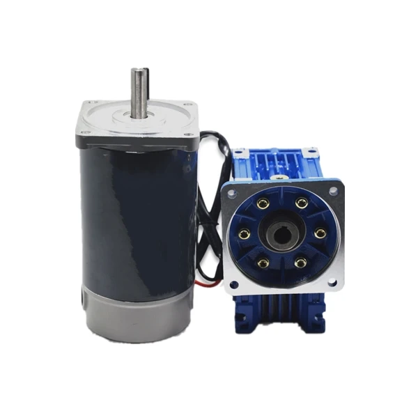 NMRV30 High Torque Small Gear Box NMRV50 Worm Speed Reducer with 12V/24V DC Motor