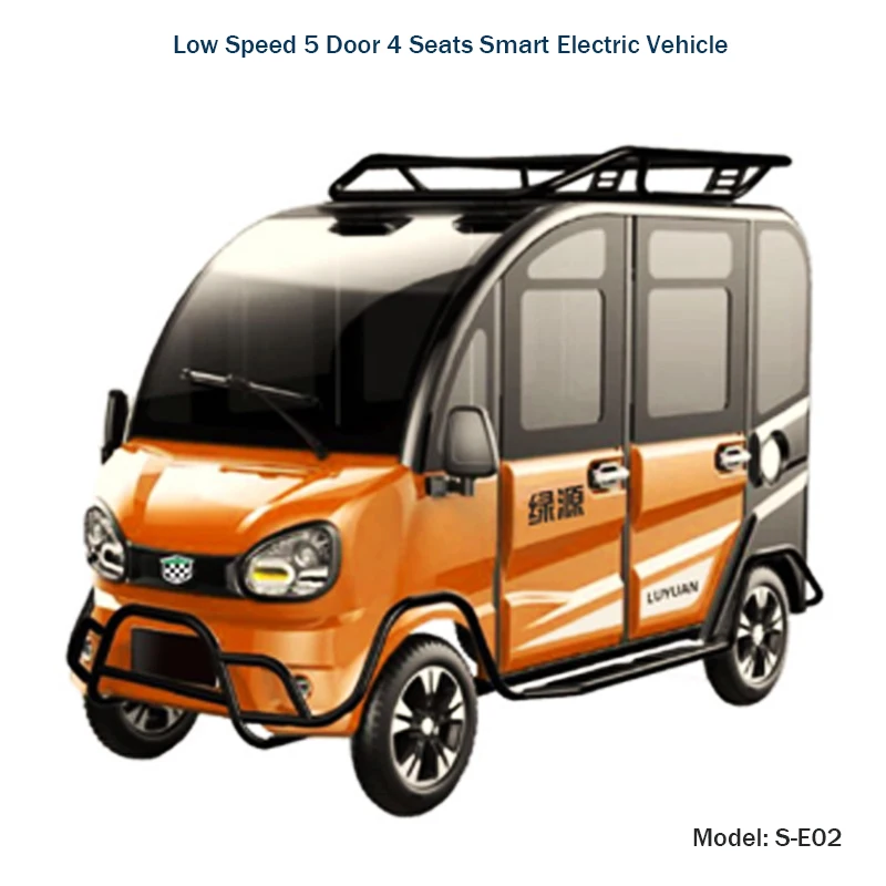 
Low Speed Electric 4 wheels 4 seats Electric Cars 