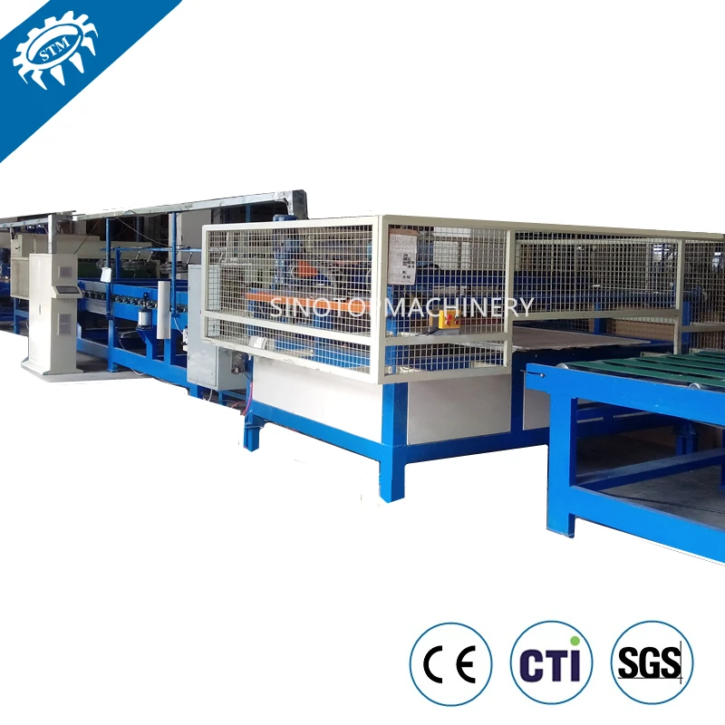 honeycomb cushion material making machine
