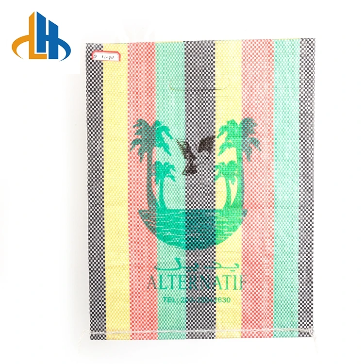 25KG 50KG Plastic PP Woven Bag custom Laminated Fertilizer Soil Packing wholesale feed seed Sacks