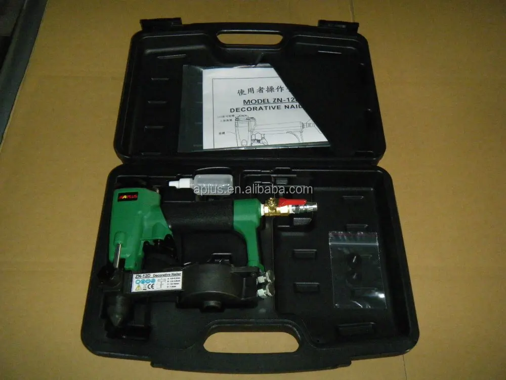 APLUS ZN-12AN sofa decorative nail gun, 8.5-10.5mm head Dia. 19mm length