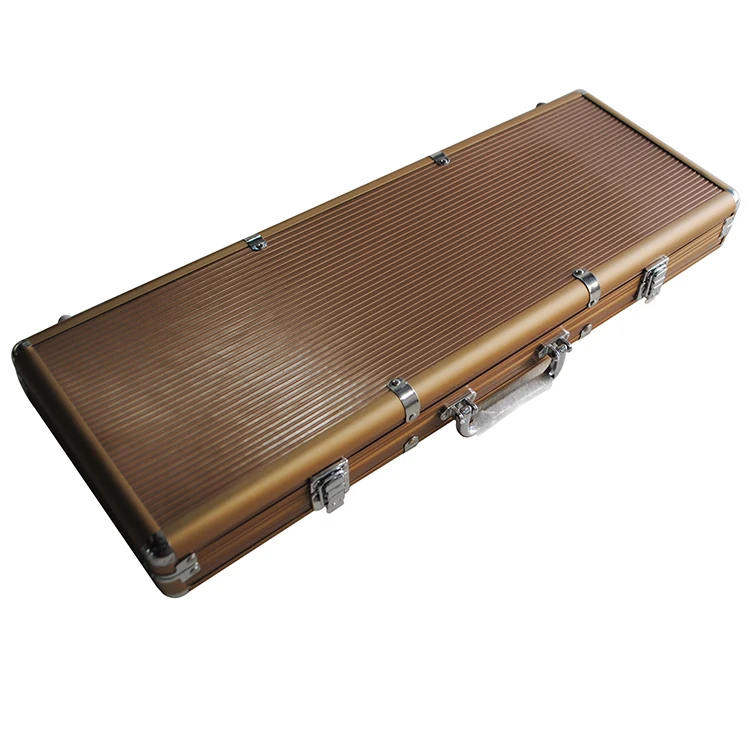 Upscale multi OEm supply custom aluminum briefcase 500 chip poker case