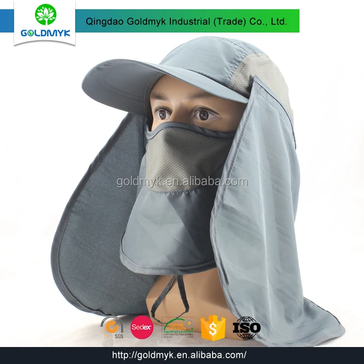 
Common or UPF 50 material neck cover cap 