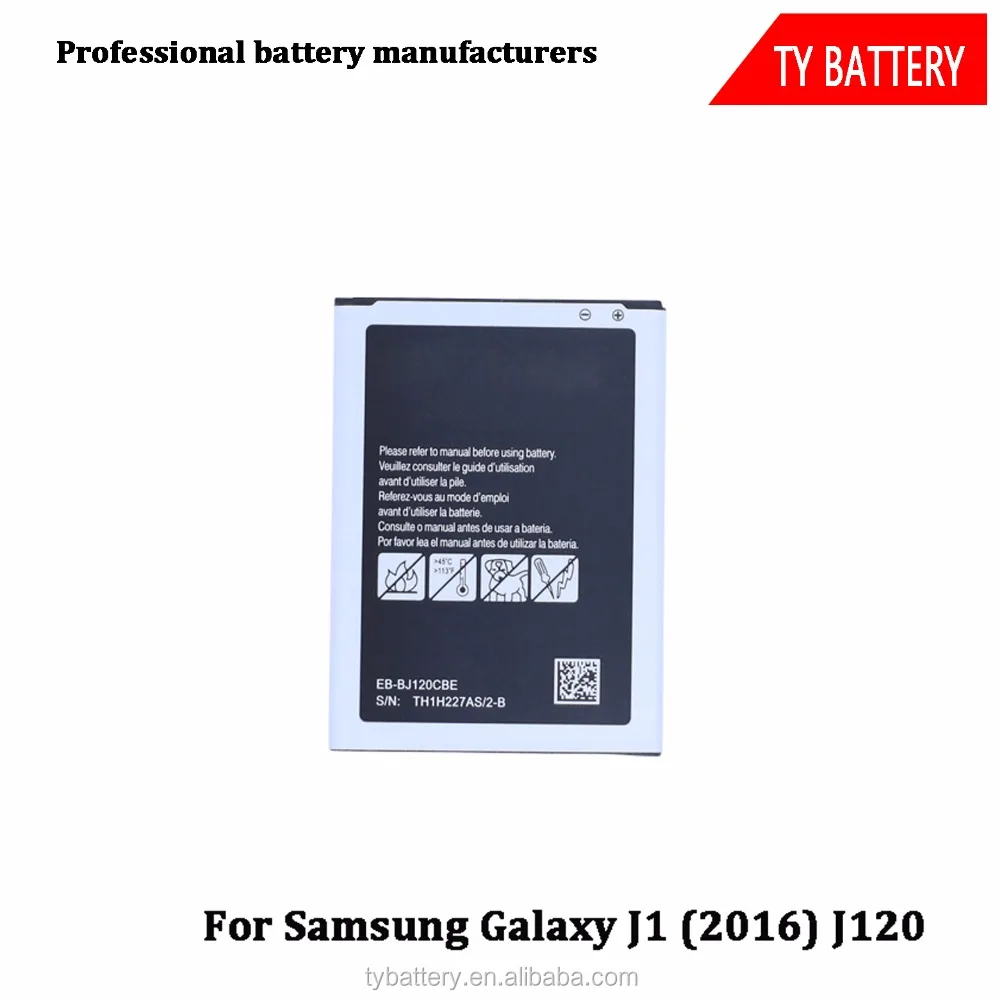 Gb/t 18287-2013 батарея мобильного телефона 3.85 В 2050 мАч Eb-Bj120Cbe для Samsung Galaxy J1 (2016) J120