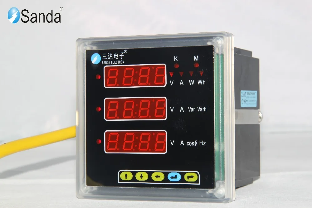 Интеллектуальная Панель установки multi счетчика энергии ПОСТОЯННОГО ТОКА