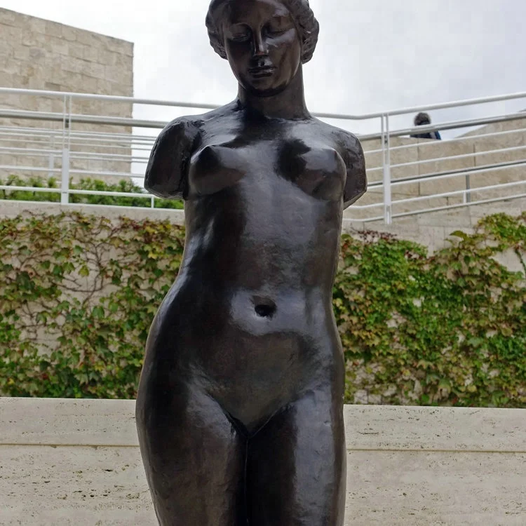 
Famous artist bronze torso sculpture statue made by Aristide Maillol 