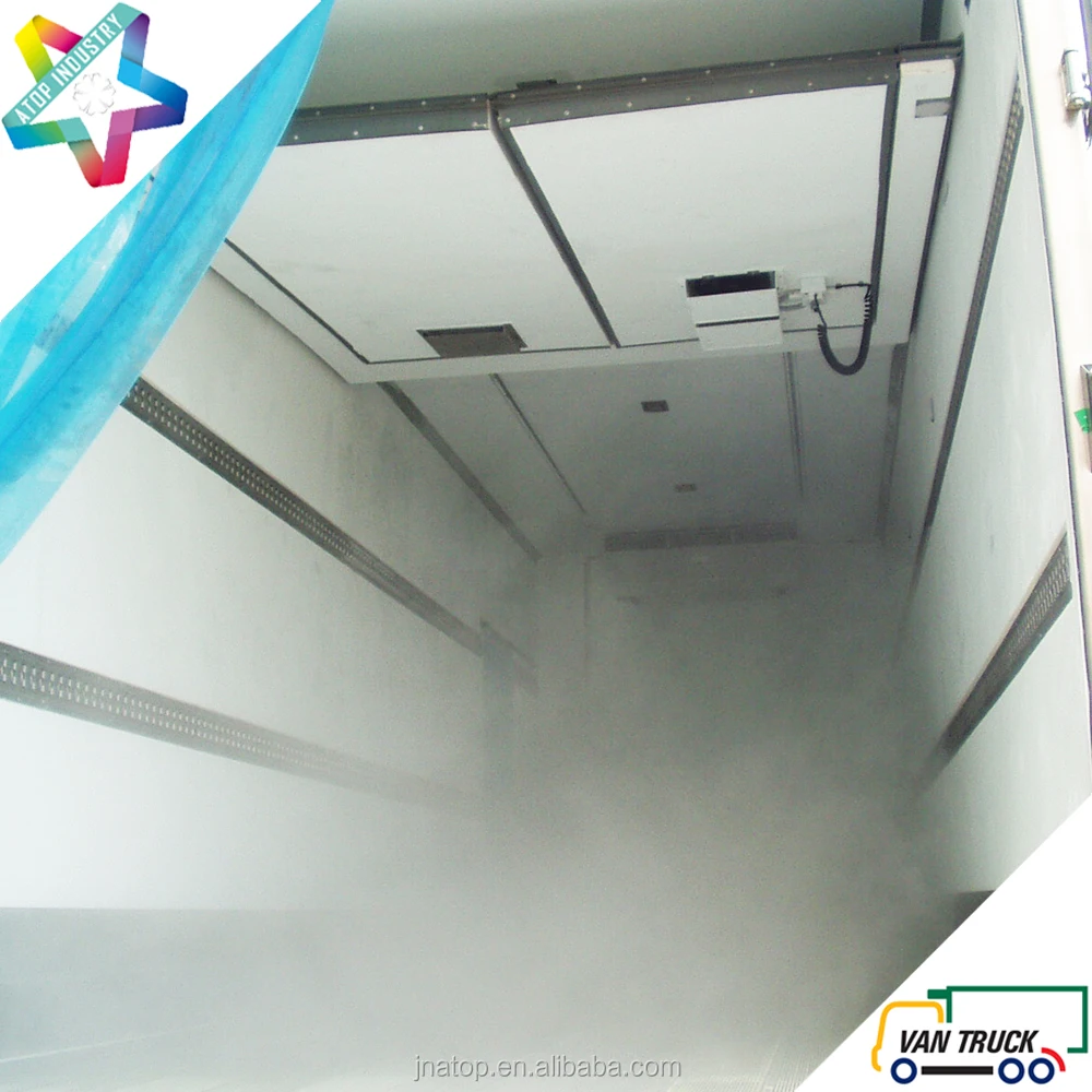 heavy duty reefer truck 8.5m multi-temperature refrigerated truck body