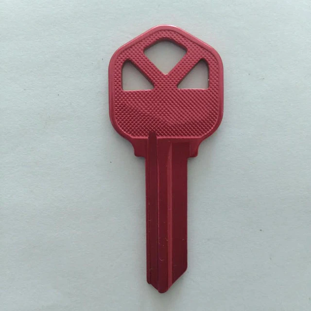 
Competitive Price Colorful Aluminum Titanium Key Blank Door Key Blank For Lock 