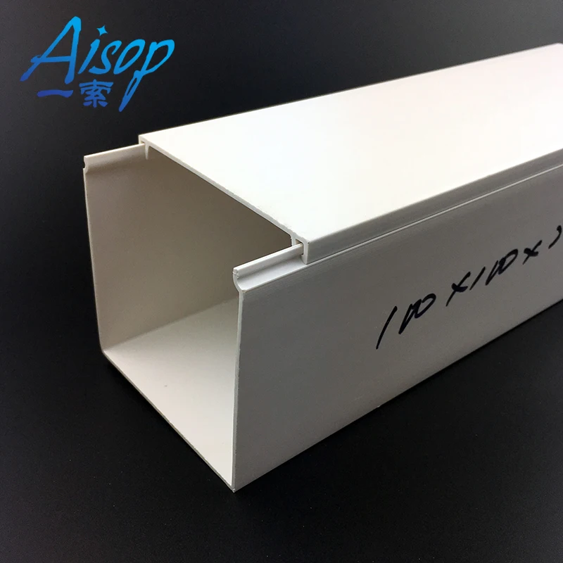 100X50 Кабельный Лоток ПВХ твердых электрические провода кабель-канал ПВХ площади кабельные короба