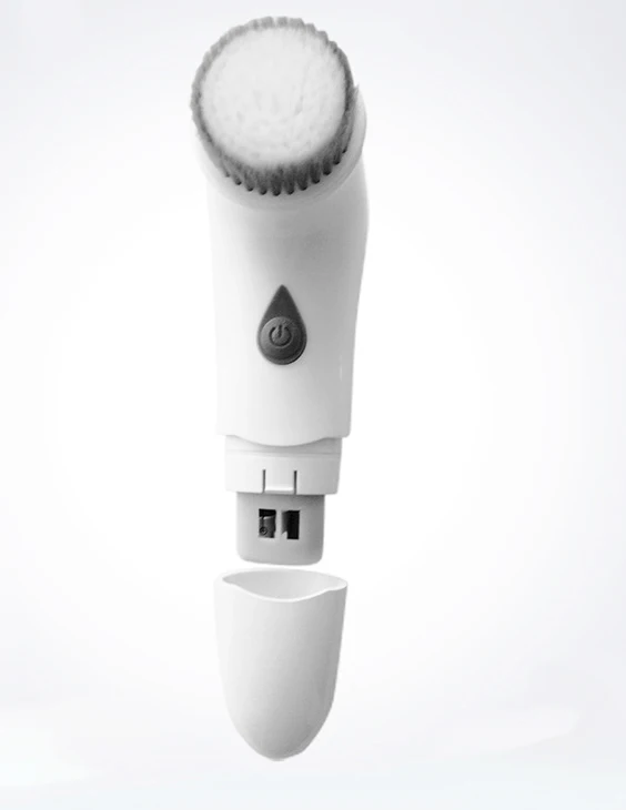 Danlong Electric Mini Handheld Advanced Facial Cleansing Brush face cleaning device silicone facial cleansing brush