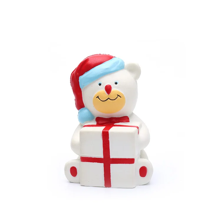 Пользовательские китайский ПУ пены персонализированные polar bear стресс мяч