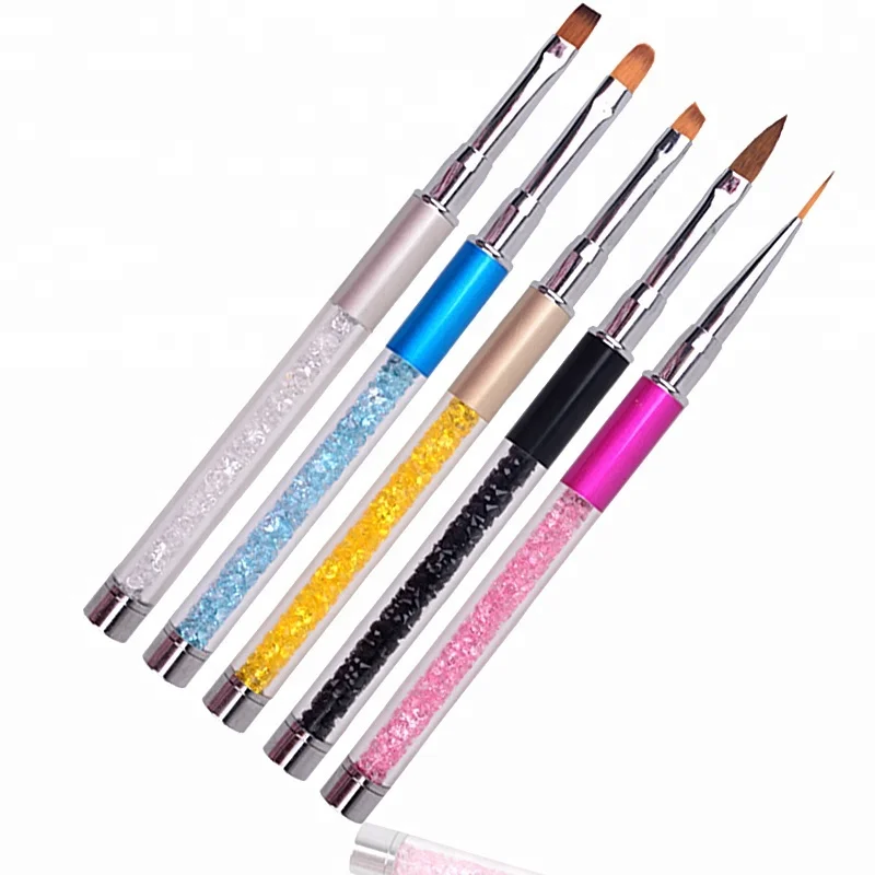 Misscheering Professional Drawing Lines Painting Carving Gradient Nail Art Design Brush Pen UV Gel Salon Beauty Nail Tools