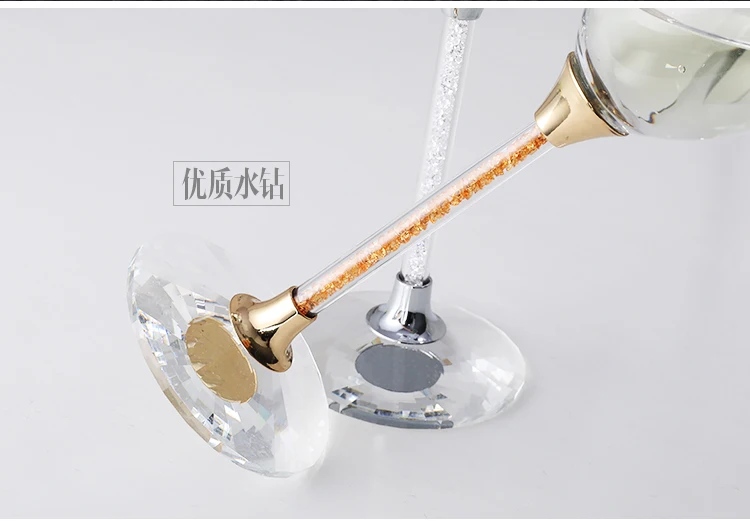 Gift package Wedding Crystal 200ml Champagne glass Flute Crystal champagne glass