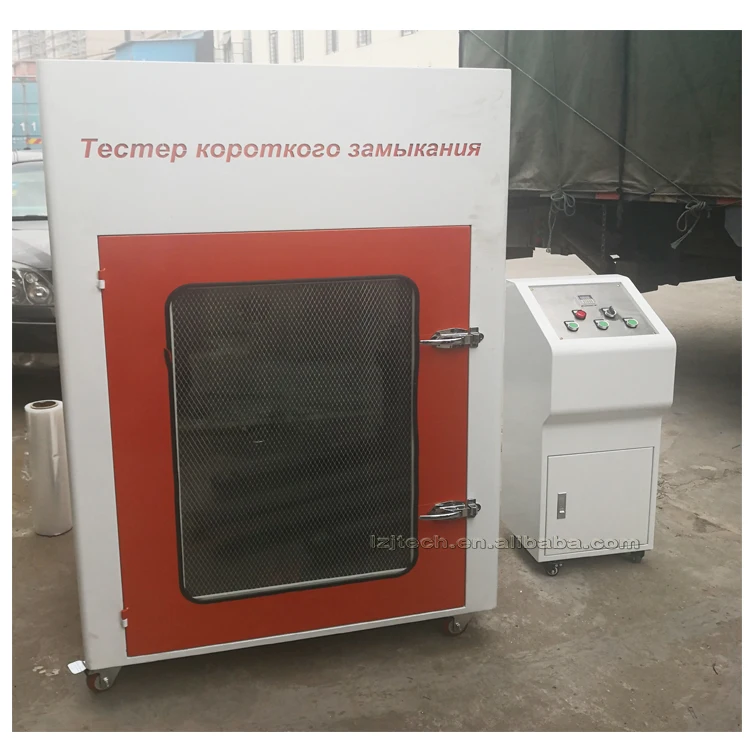 Принудительный внешний тестер короткого замыкания батареи для испытательная