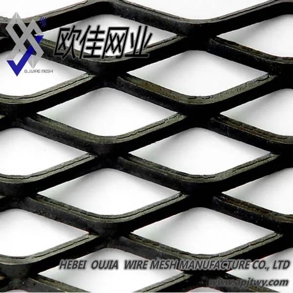 Китай, Заводская поставка, Лидер продаж, черный стальной расширенный металлический лист (плоский тип)