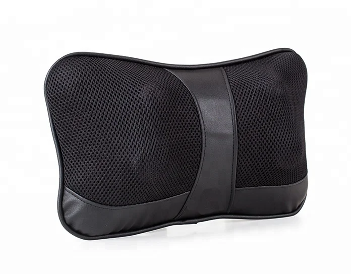 Электрический разминающий массажер для тела, Офисная массажная подушка шиацу с подушкой для массажа спины с подогревом