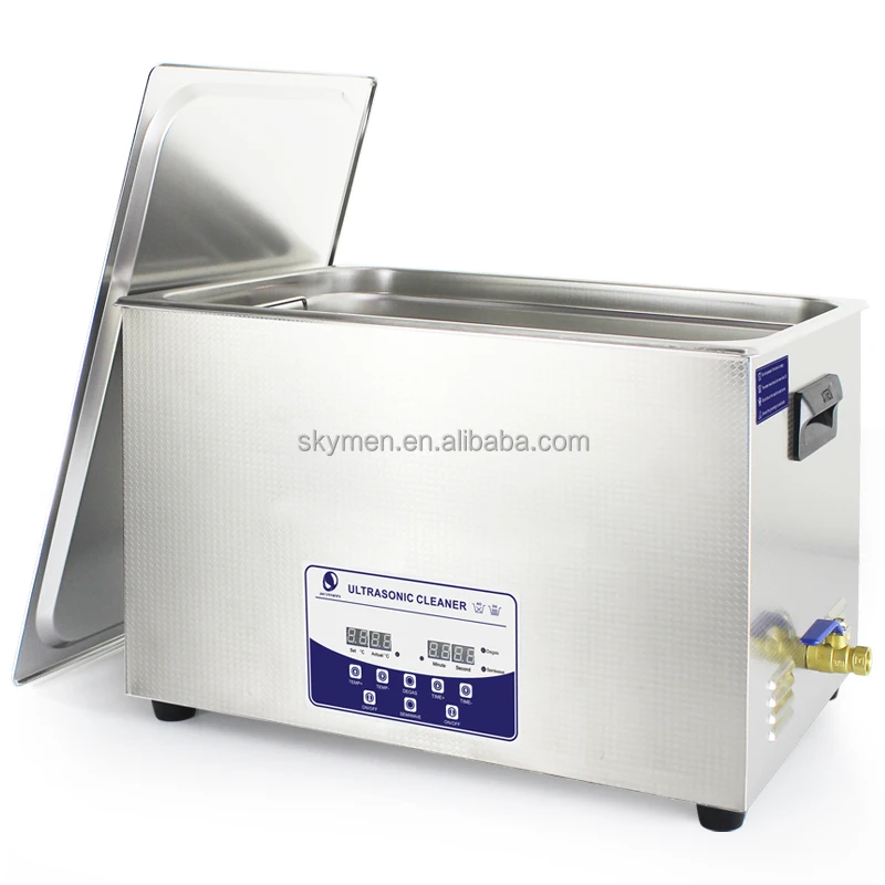 Heated stainless steel tank 30 liters EGR valve cleaning machine ultrasonic bath