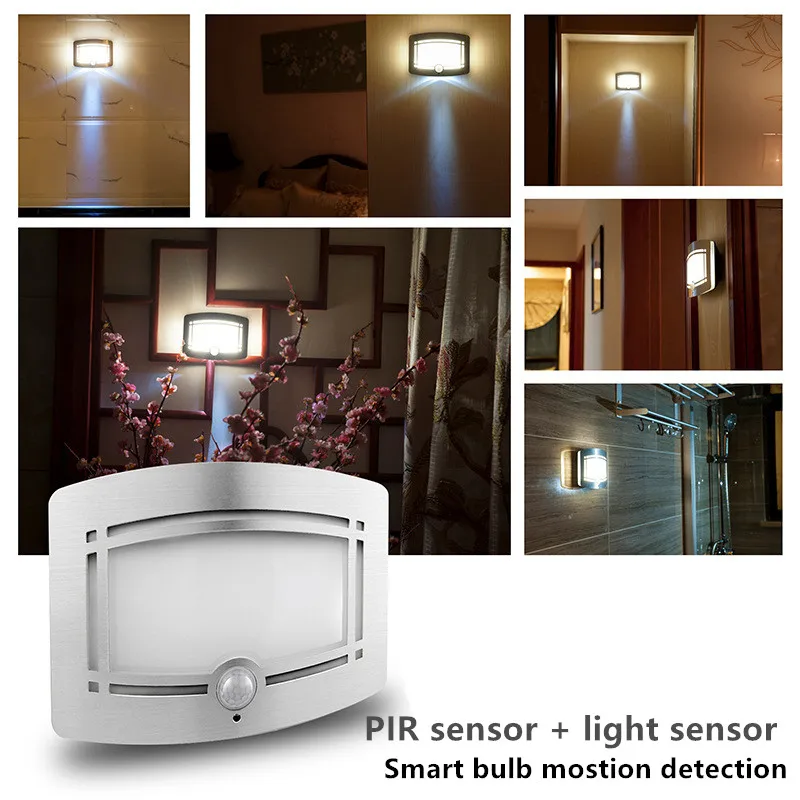battery operated led wall light motion sensor hotel corridor led wall sconces