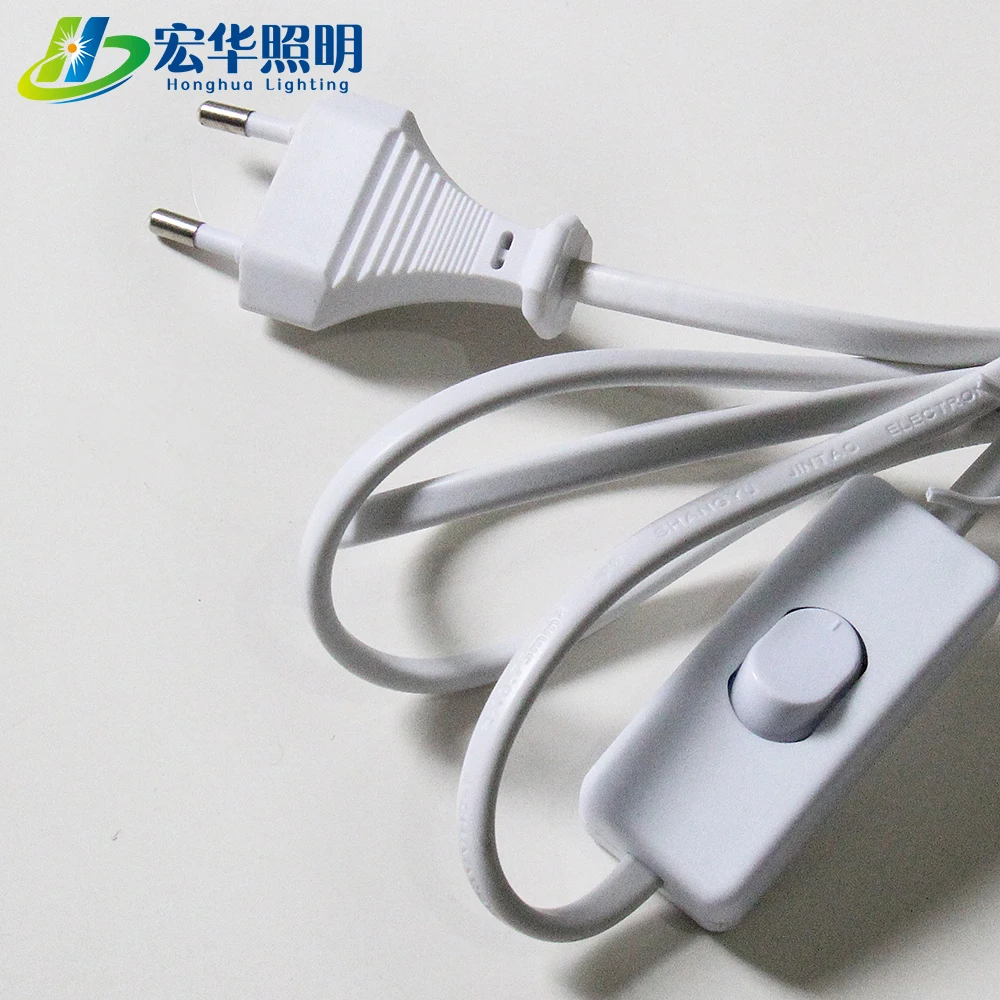 Ac Cable Plug Salt Power E14 High Quality Lamp Cord With Switch