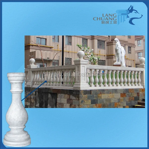 
Competitive price gypsum reinforced cement outdoor balustrade 