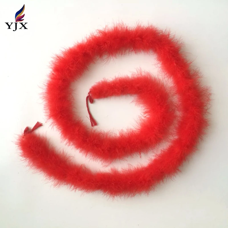 Wholesale fluffy marabou turkey feather boa for dance performance
