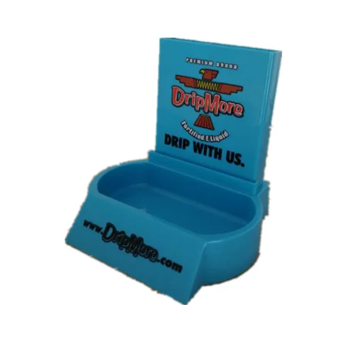 Customized 15x15cm Square Plastic Cash Tray PS Euro Coin Tray Promotion Money Tray