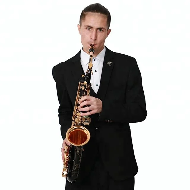 
Accept OEM Dasheng Music DSAS-711BG Black Nickel Body Gold Keys Alto Saxophone 