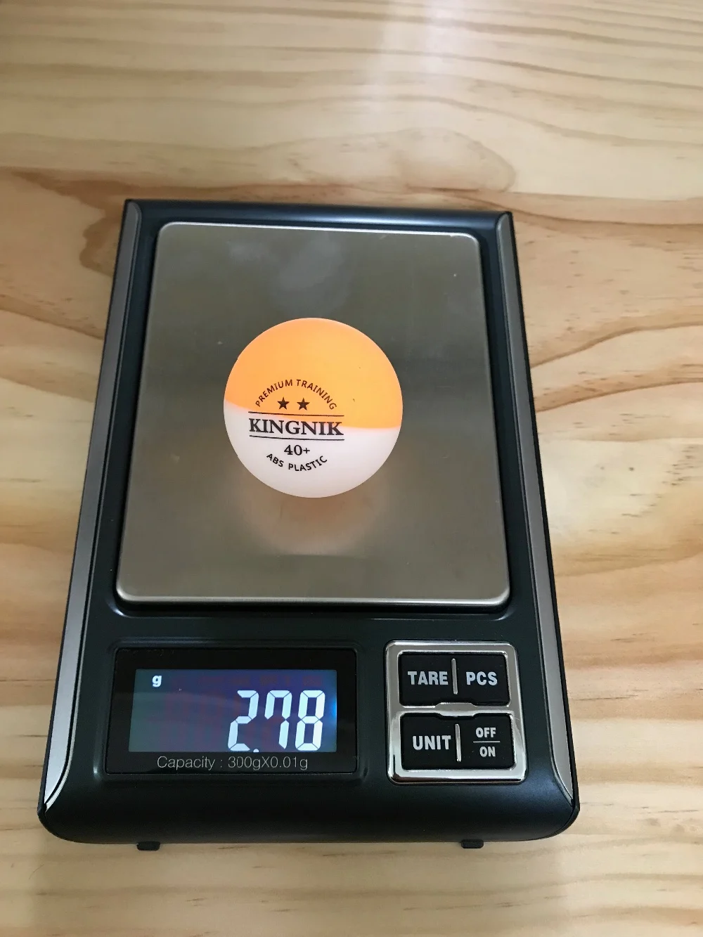 
Good bounce KINGNIK 2 star premium training table tennis ball (dual color) 