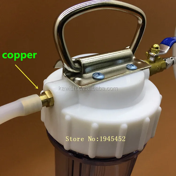 Car Transmission Oiling Inset Filling Exchange Machine Device With Long Plastic Transfer Pipe Connector Valve Auto Repair Tool