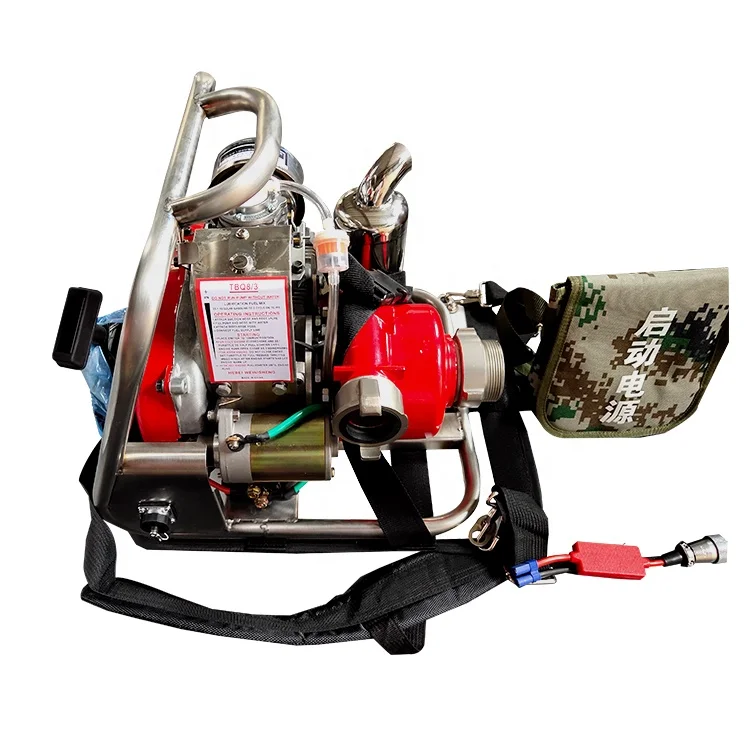 Diesel Engine Powered Portable Irrigation Single Stage Stainless Steel Fire Fighting Water Pump