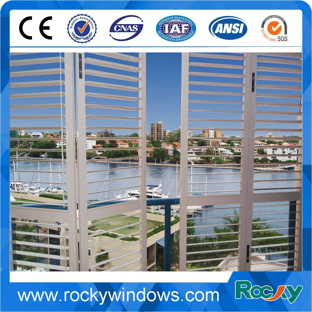 Bedroom good light safety jalousie windows