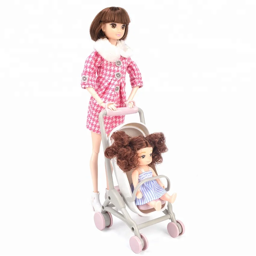 Lofea high quality soft plastic 3D jointed girl doll 4
