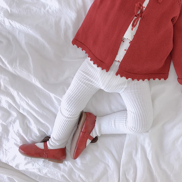 Прямая продажа с фабрики, Однотонные эластичные брюки, детские брюки, непрозрачные колготки.