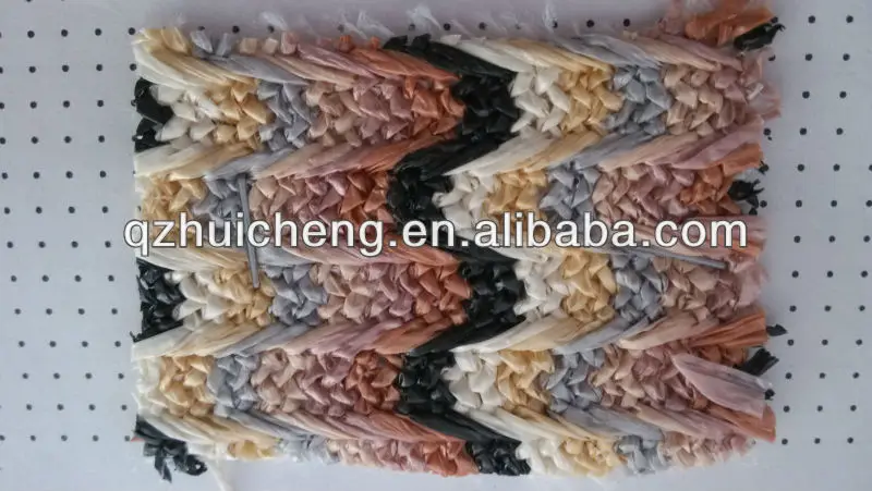 
Raschel RM6F mesh plastic bag net fabrics warp knitting machine 