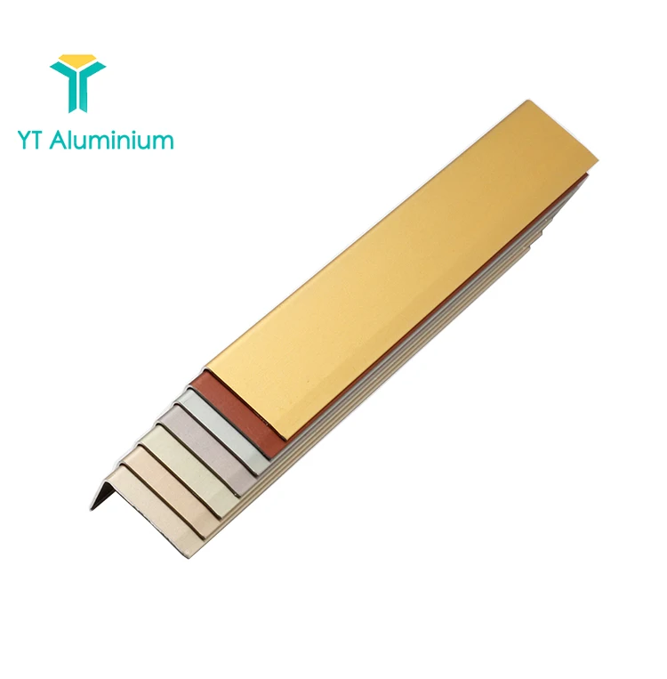 Алюминиевая окантовка углов под углом 90 градусов для защиты угловых профилей